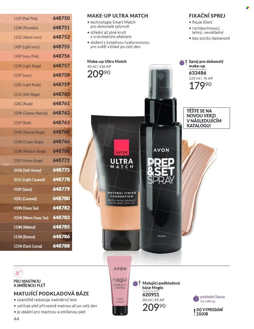 AVON leták - Campaign 08