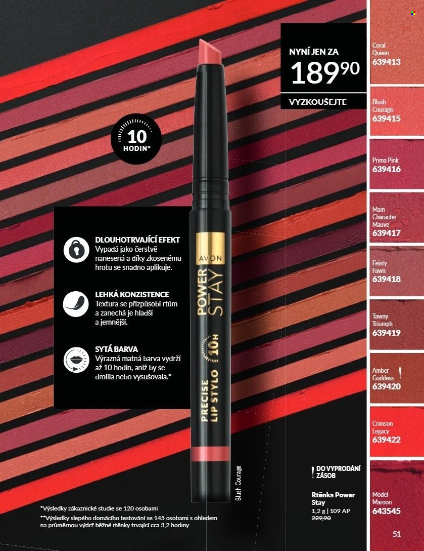 AVON leták - Campaign 08