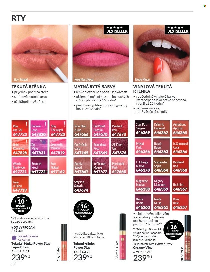 AVON leták - Campaign 08