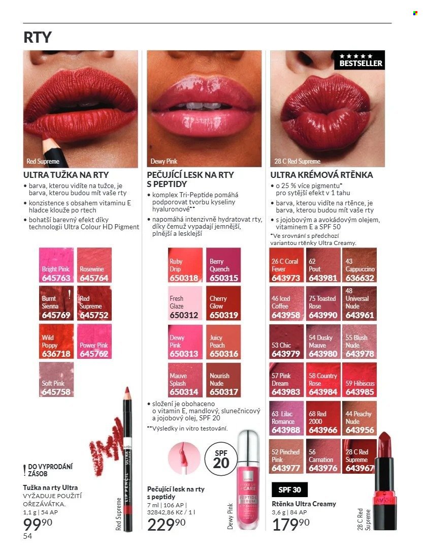 AVON leták - Campaign 08
