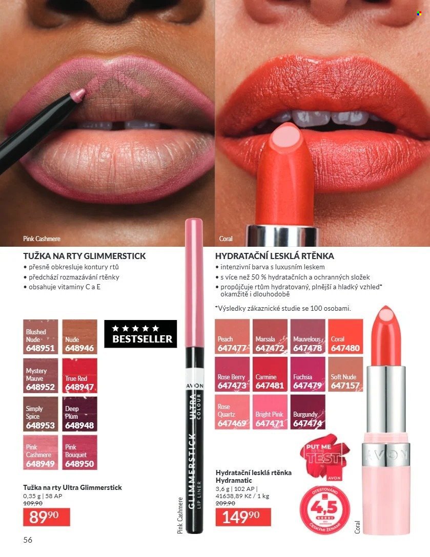 AVON leták - Campaign 08