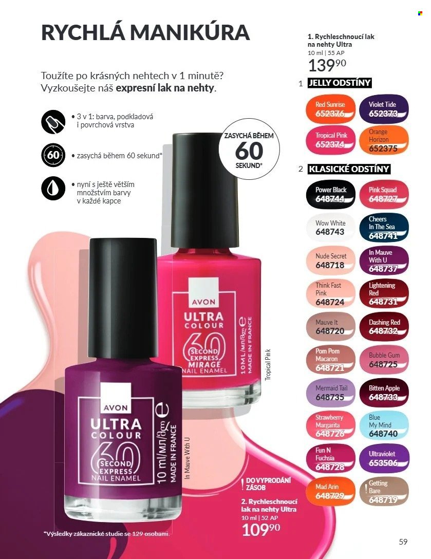 AVON leták - Campaign 08