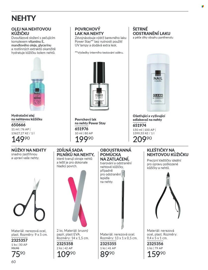 AVON leták - Campaign 08