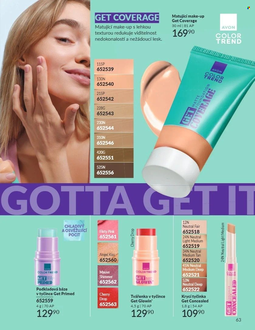 AVON leták - Campaign 08