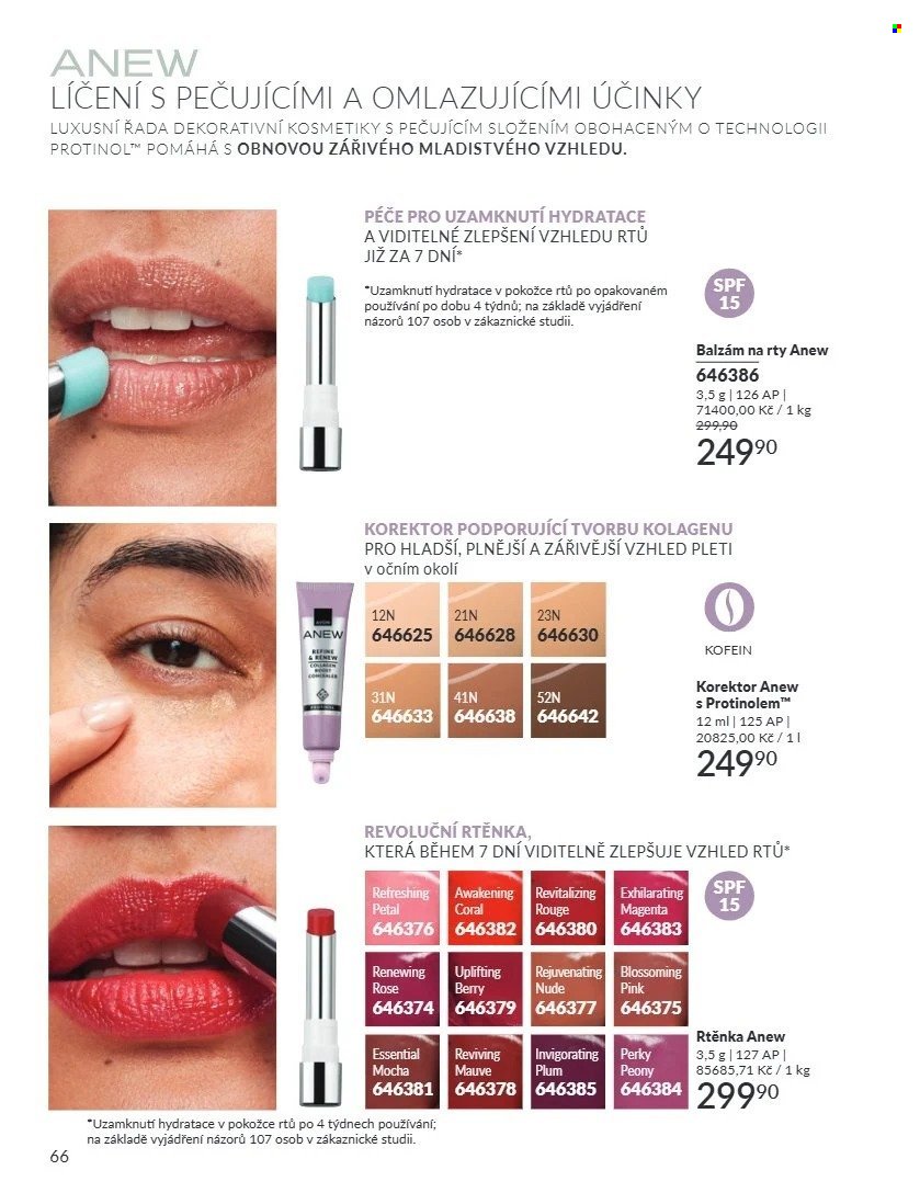 AVON leták - Campaign 08