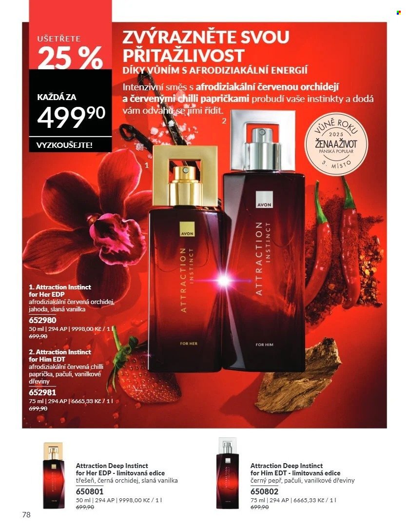 AVON leták - Campaign 08