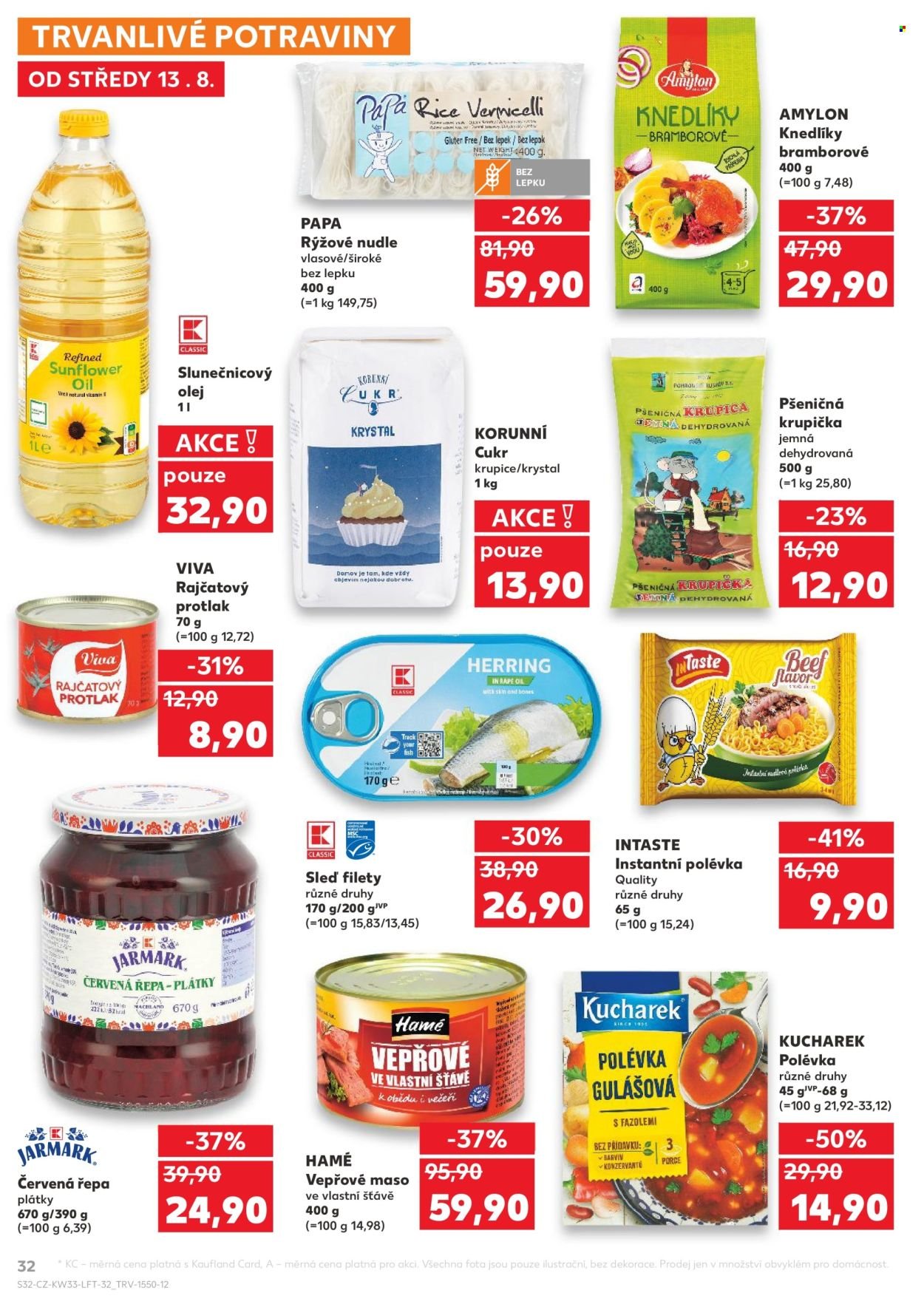 KAUFLAND leták - Od středy 13.8.2025 (2025-08-13 - 2025-08-19)