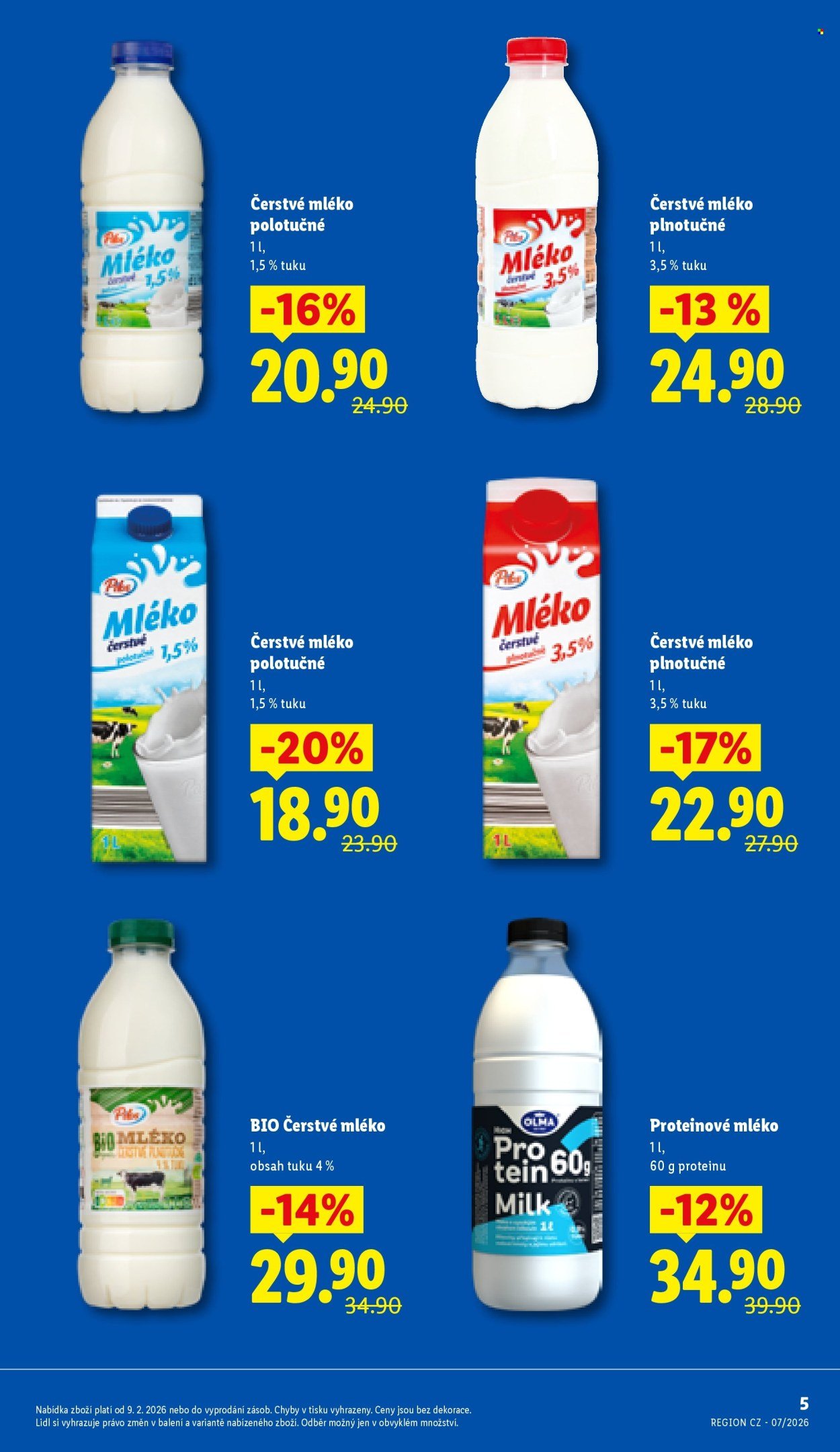 LIDL leták - Ceny v klidu (2026-02-11)