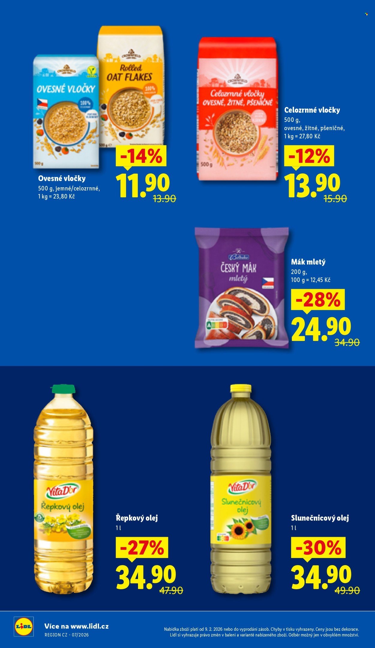 LIDL leták - Ceny v klidu (2026-02-11)
