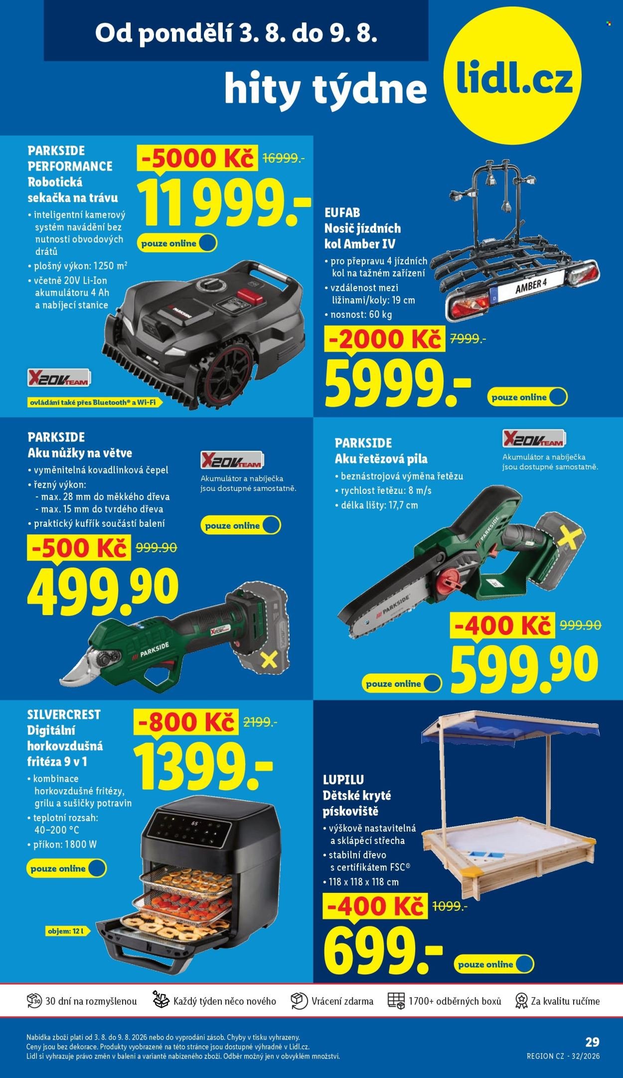 LIDL leták - Hity týdne se slevou až 5000 Kč