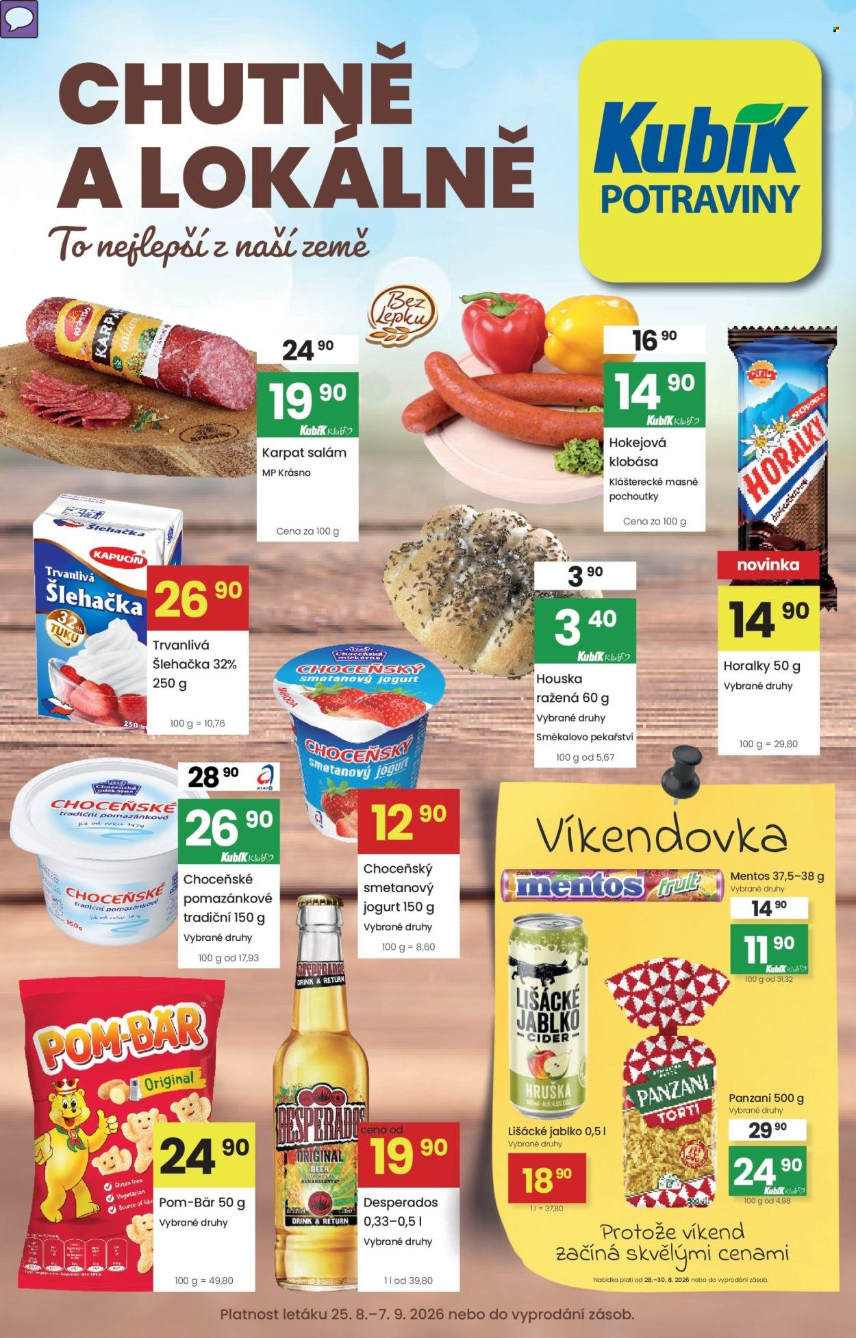 KUBÍK leták - Od úterý 25.8.2026
