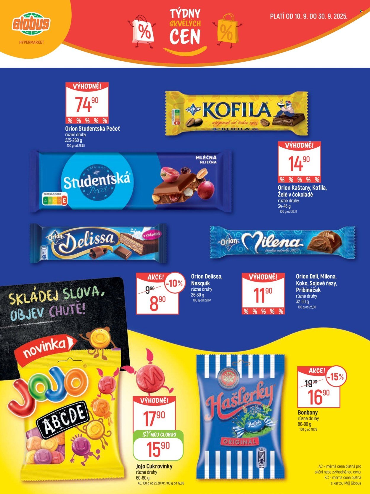 GLOBUS leták - Od středy 10.9.2025 (2025-09-10 - 2025-09-30)