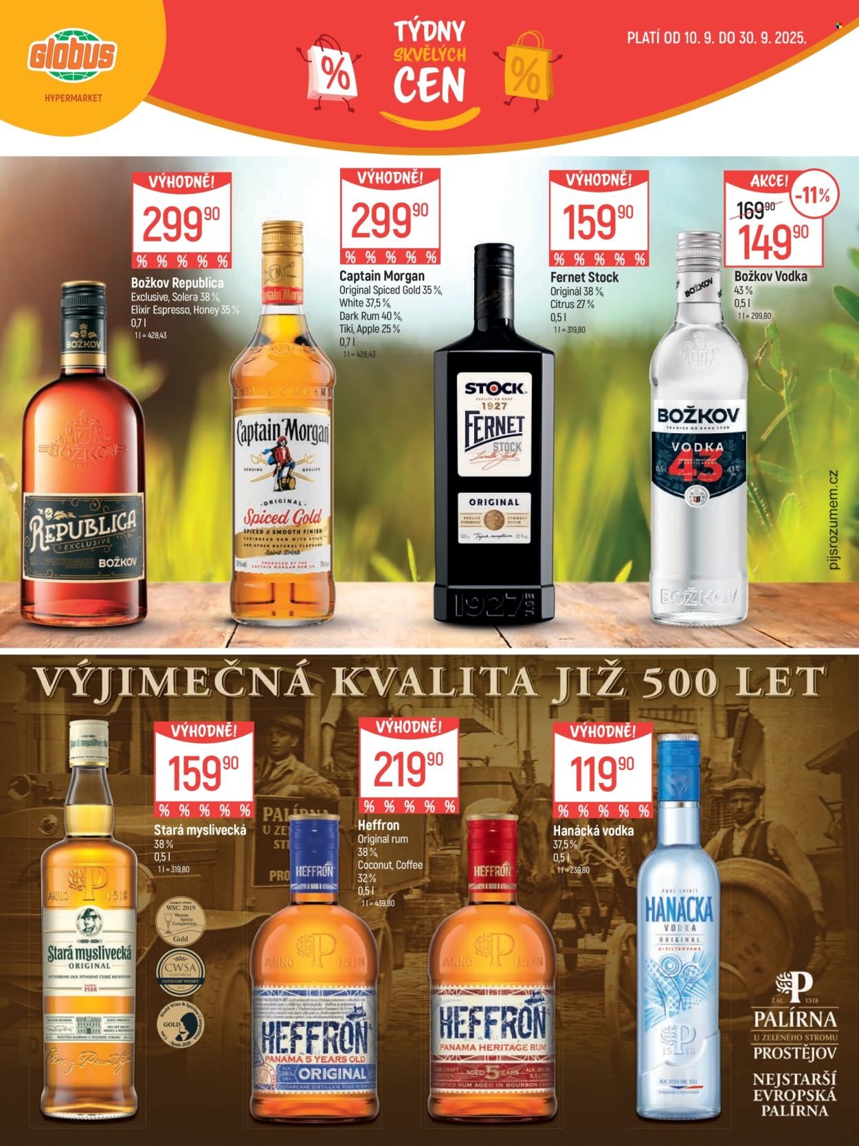 GLOBUS leták - Od středy 10.9.2025 (2025-09-10 - 2025-09-30)