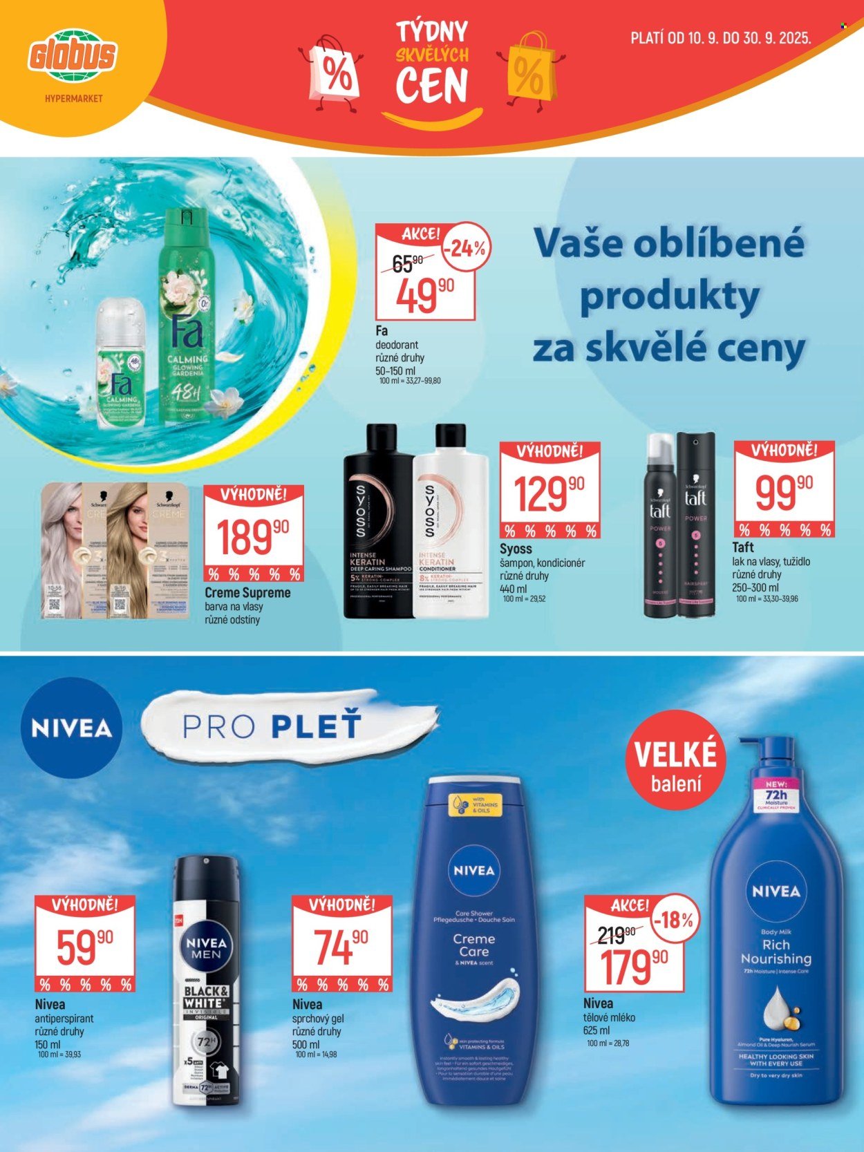 GLOBUS leták - Od středy 10.9.2025 (2025-09-10 - 2025-09-30)