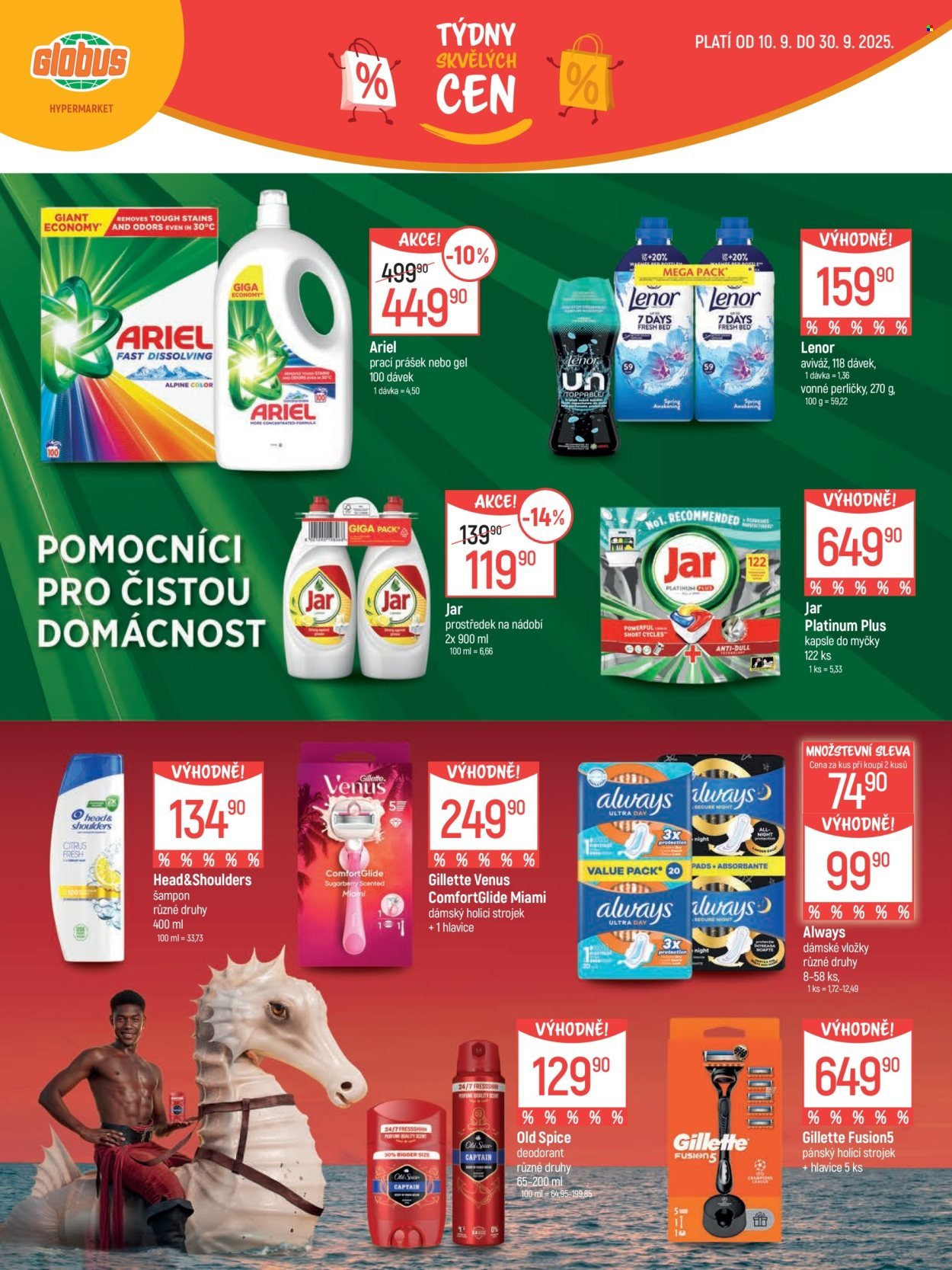 GLOBUS leták - Od středy 10.9.2025 (2025-09-10 - 2025-09-30)
