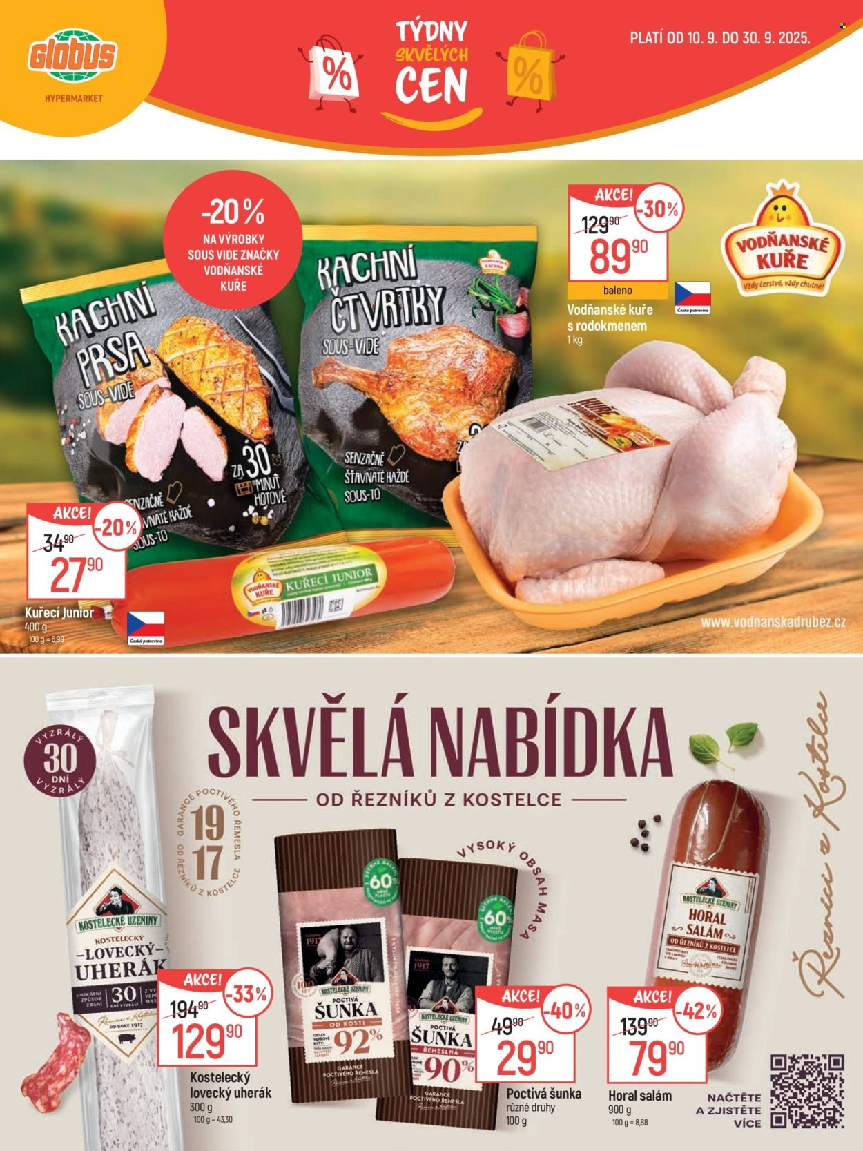 GLOBUS leták - Od středy 10.9.2025 (2025-09-10 - 2025-09-30)