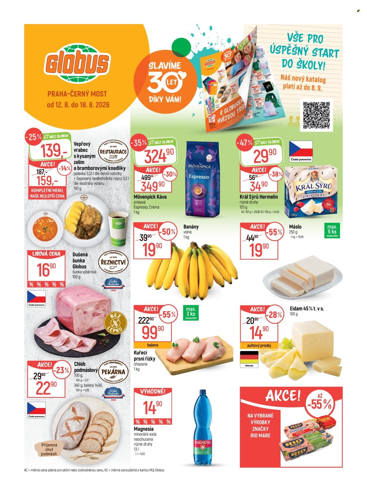 GLOBUS leták - Od středy 12.8.2026