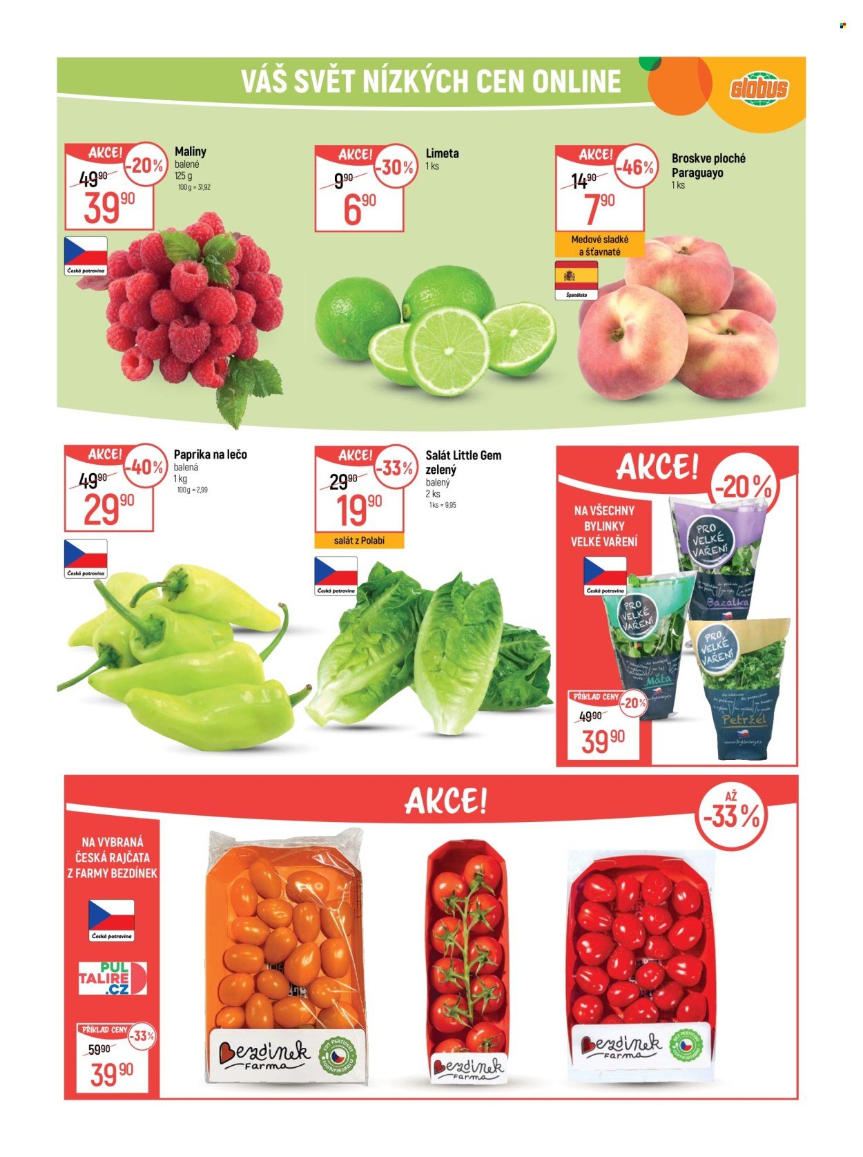 GLOBUS leták - Od středy 12.8.2026