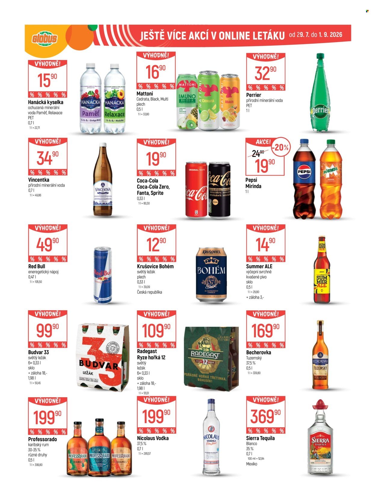 GLOBUS leták - Od středy 12.8.2026