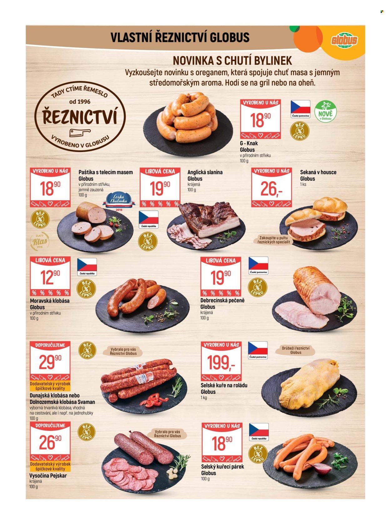 GLOBUS leták - Od středy 12.8.2026