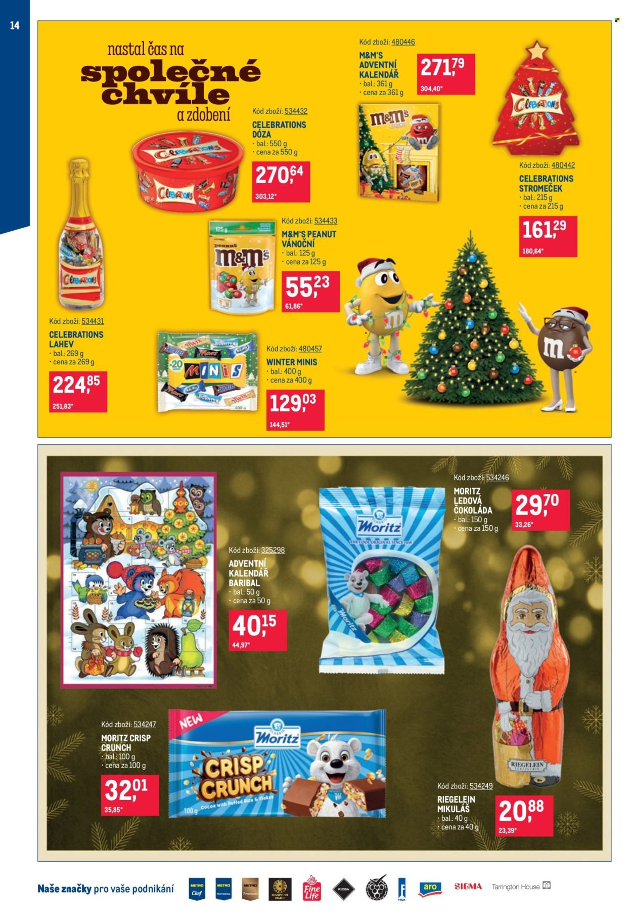 MAKRO leták - Mikulášské čokolády