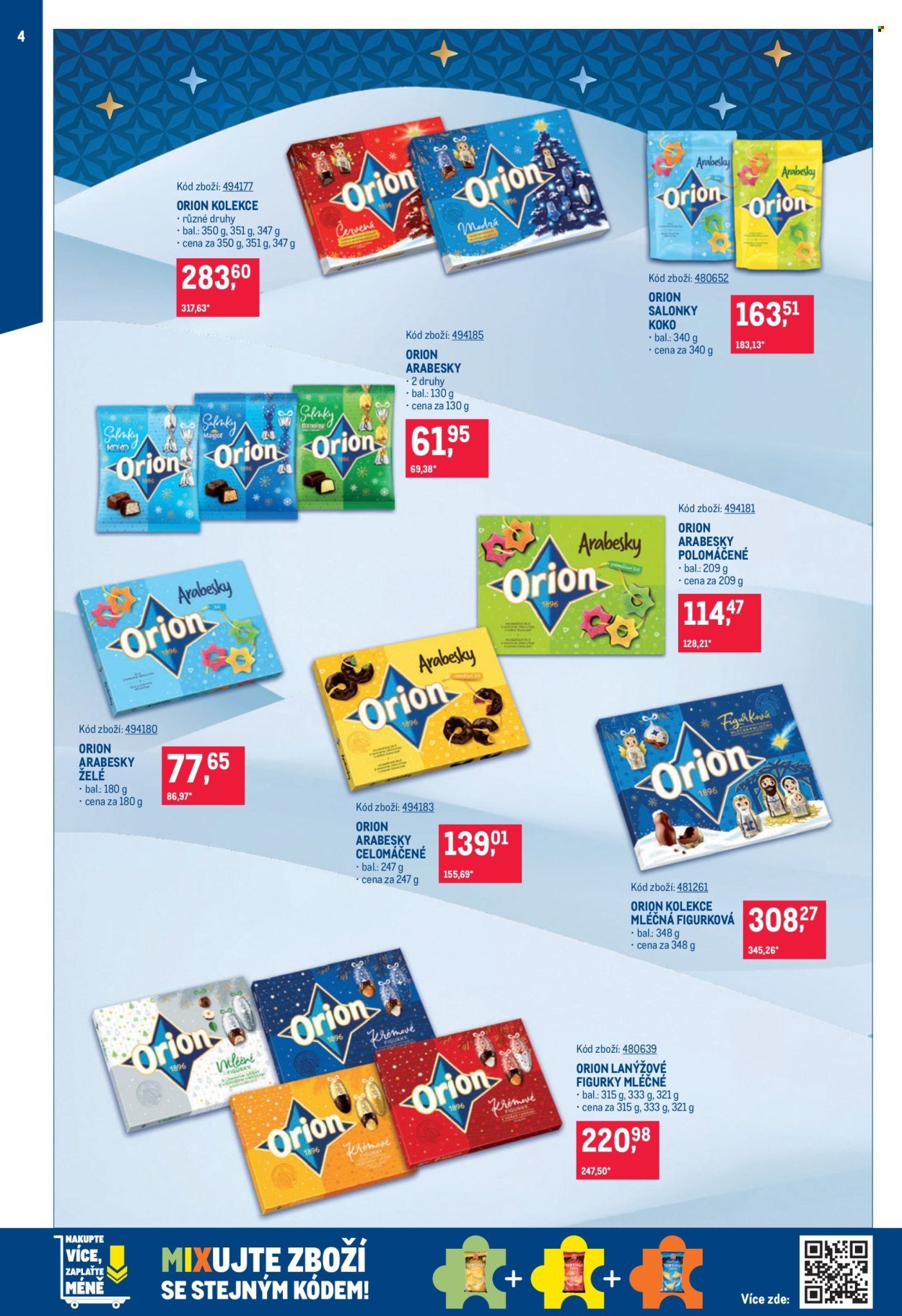 MAKRO leták - Mikulášské čokolády