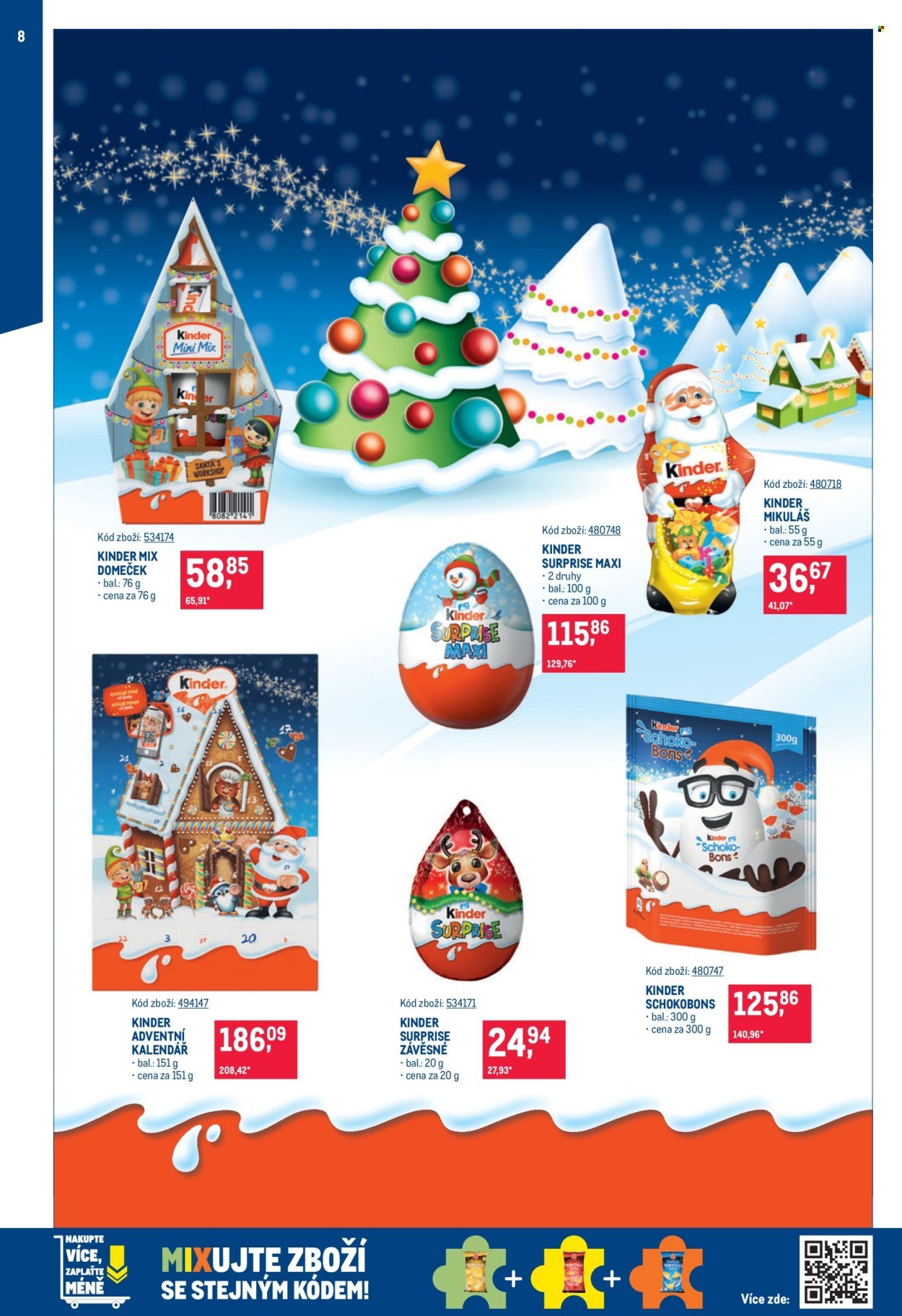 MAKRO leták - Mikulášské čokolády