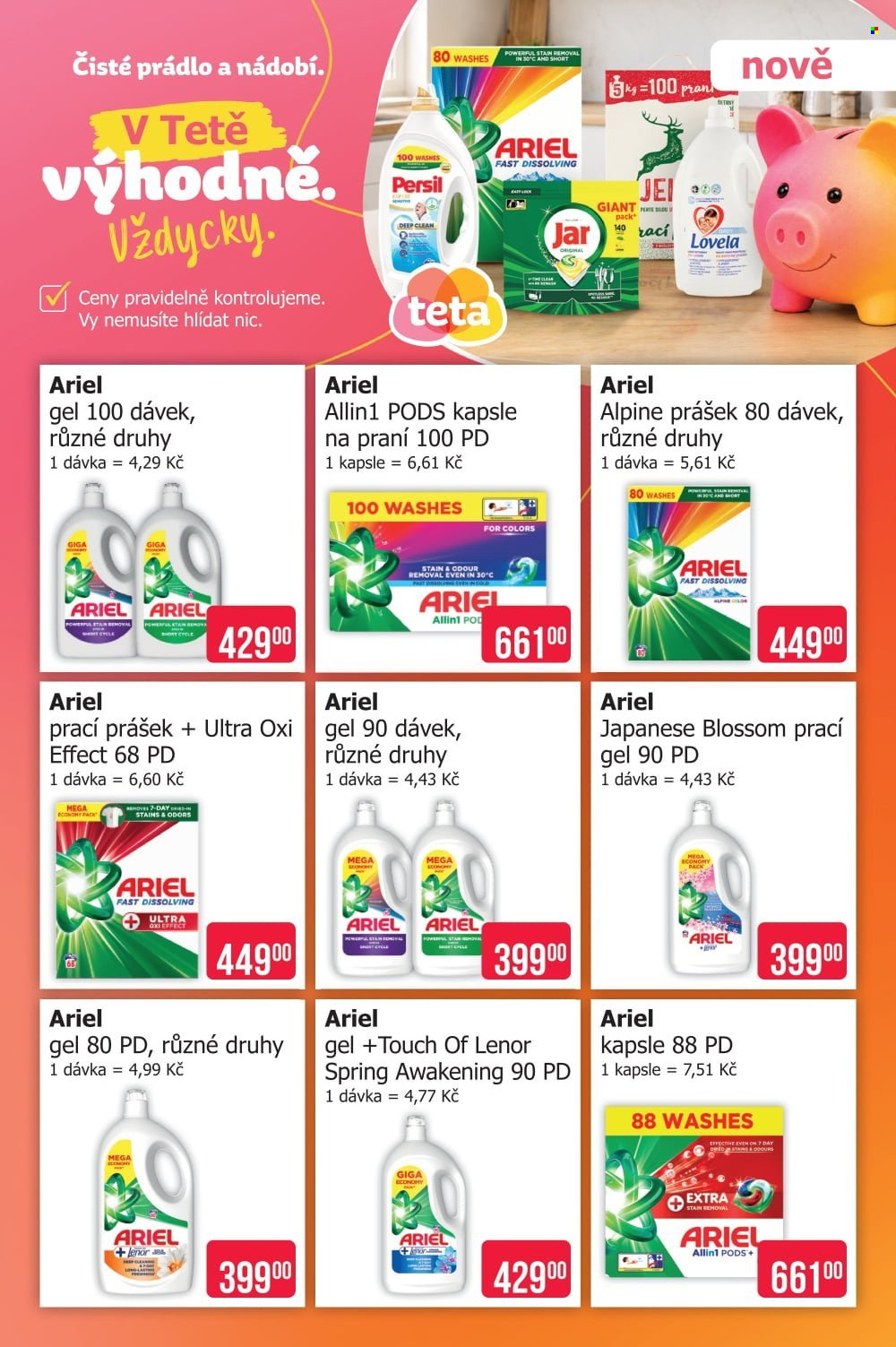 TETA DROGERIE leták - V Tetě výhodně. Vždycky.