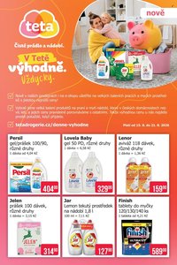 TETA DROGERIE leták - V Tetě výhodně. Vždycky.