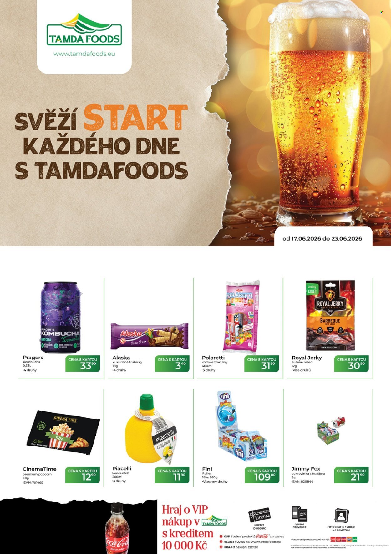 TAMDA FOODS leták - Od středy 17.6.2026