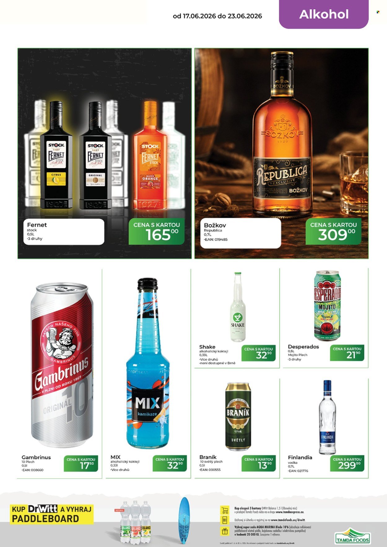TAMDA FOODS leták - Od středy 17.6.2026