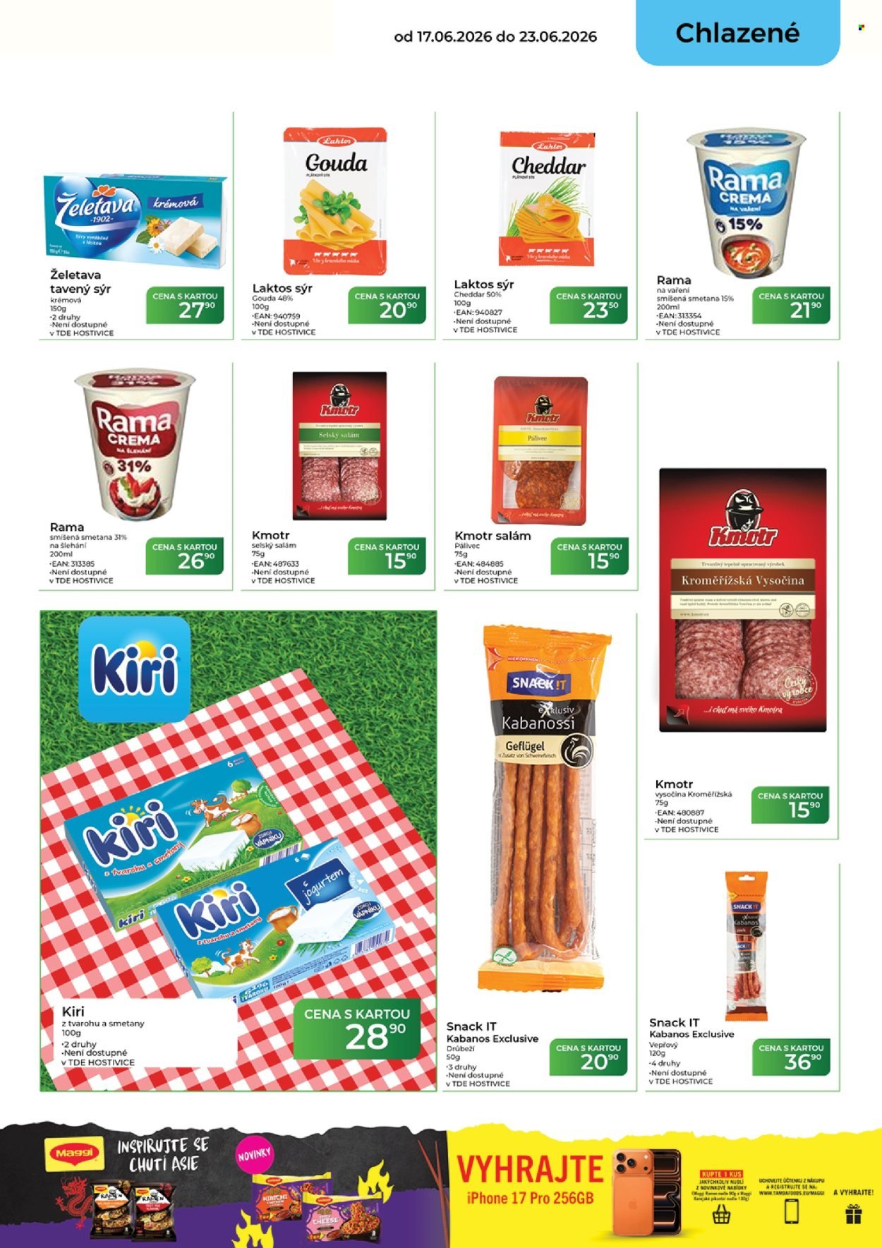 TAMDA FOODS leták - Od středy 17.6.2026