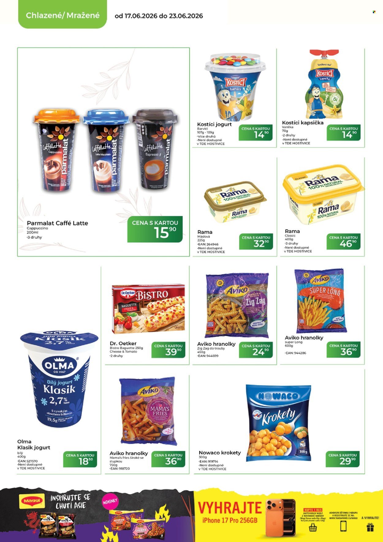 TAMDA FOODS leták - Od středy 17.6.2026