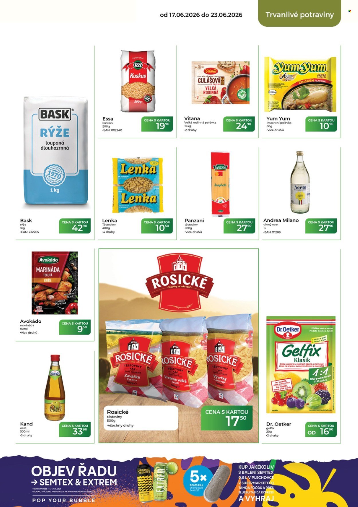 TAMDA FOODS leták - Od středy 17.6.2026