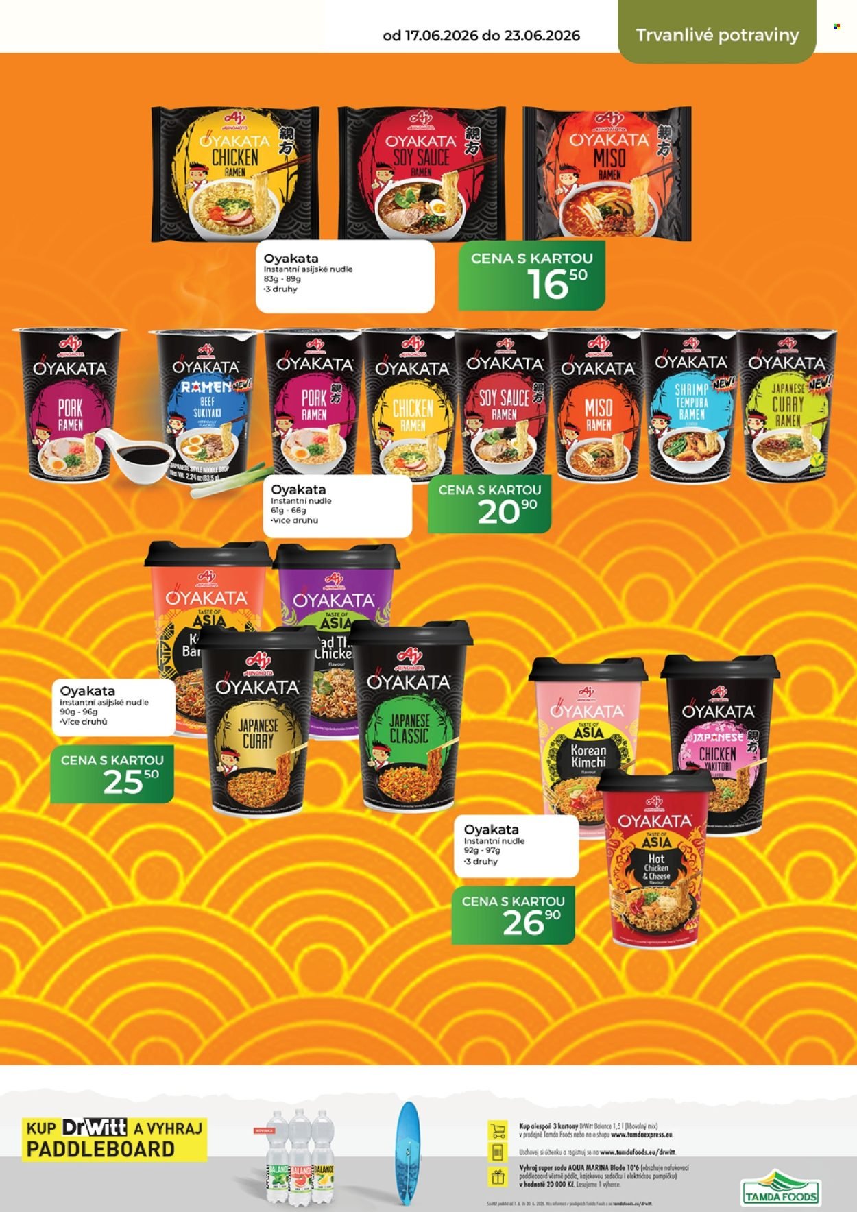 TAMDA FOODS leták - Od středy 17.6.2026