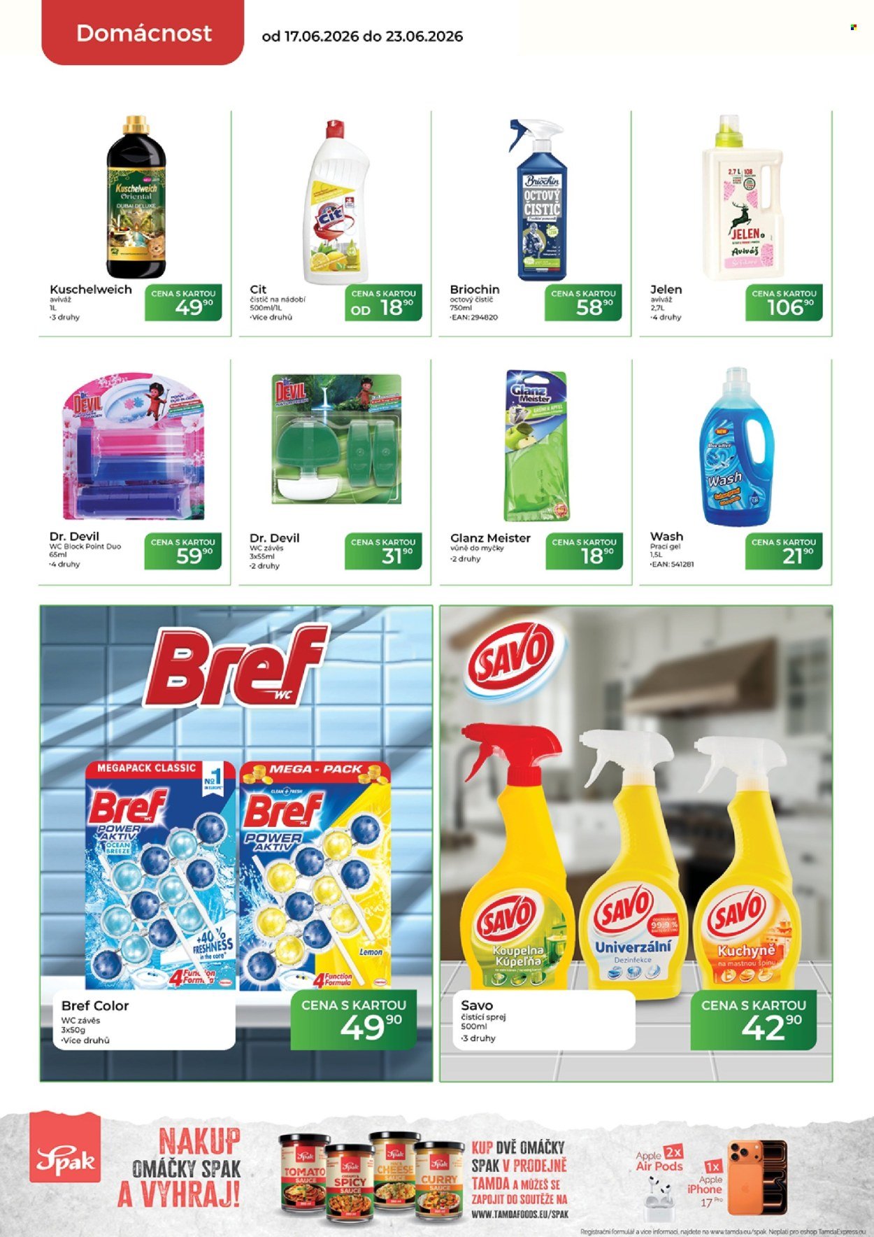 TAMDA FOODS leták - Od středy 17.6.2026