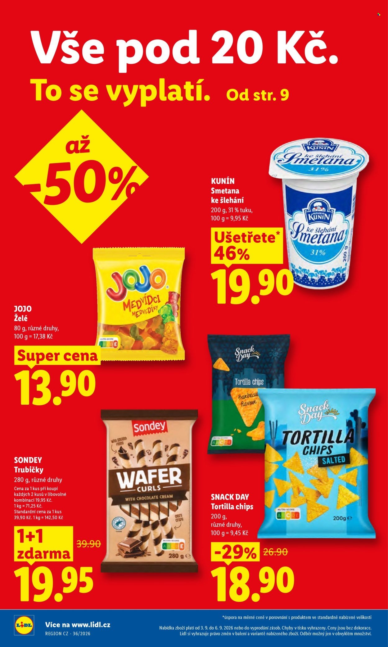 LIDL leták - Od čtvrtka 3.9.2026