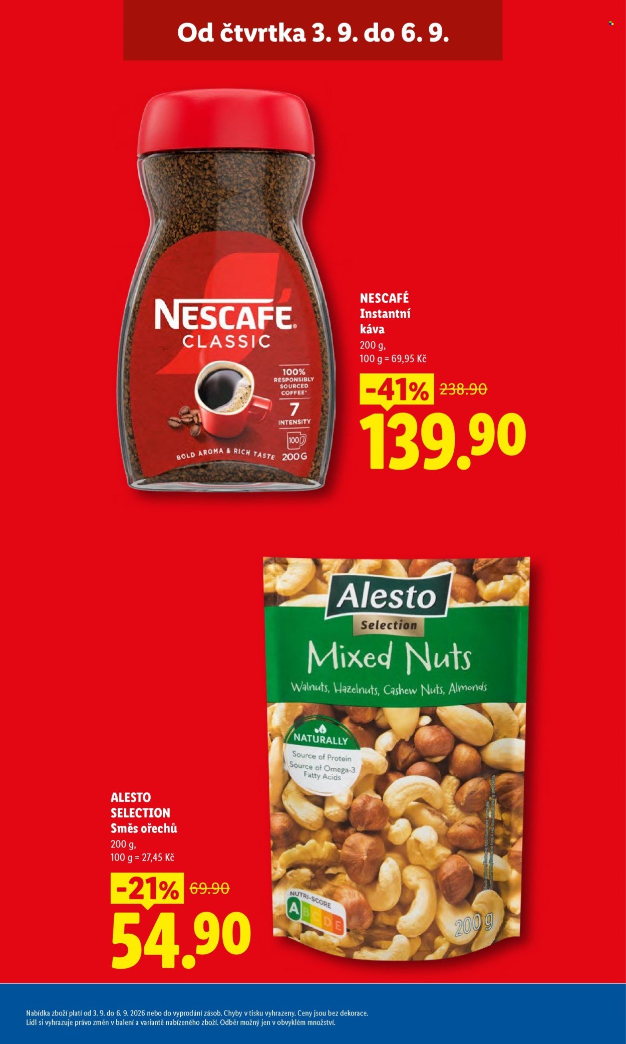 LIDL leták - Od čtvrtka 3.9.2026