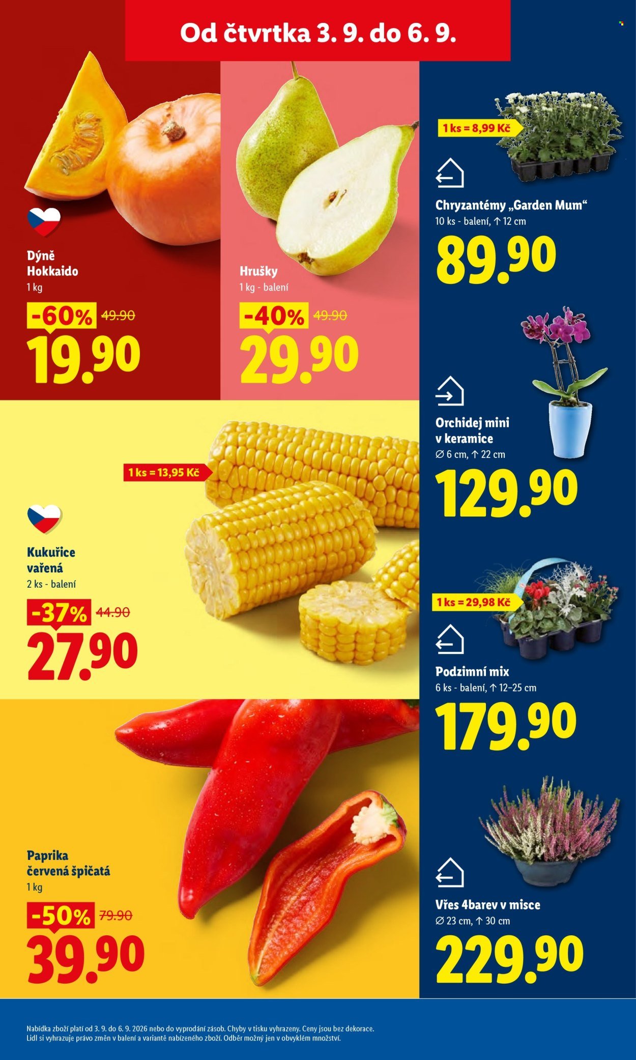 LIDL leták - Od čtvrtka 3.9.2026
