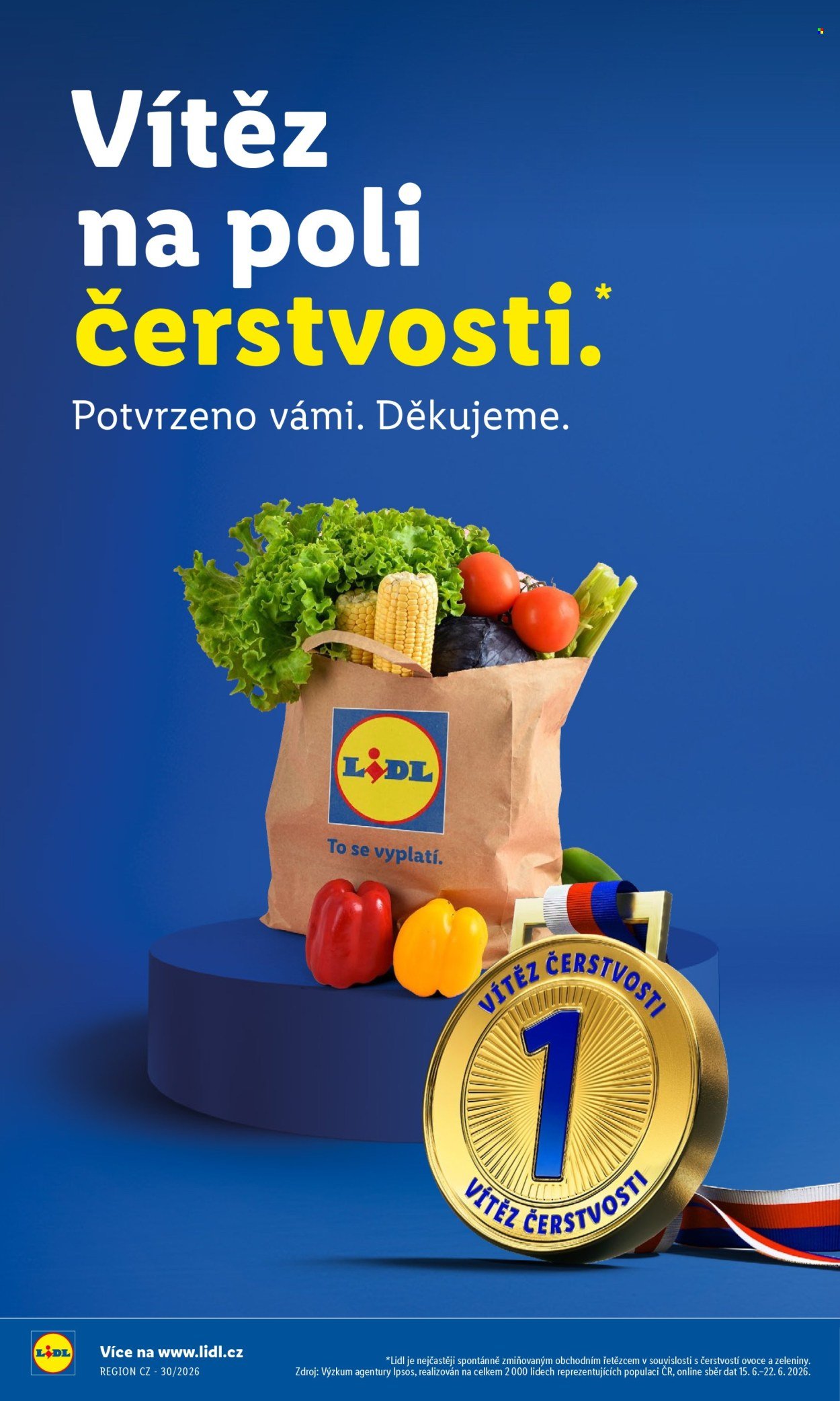 LIDL leták - Od čtvrtka 3.9.2026