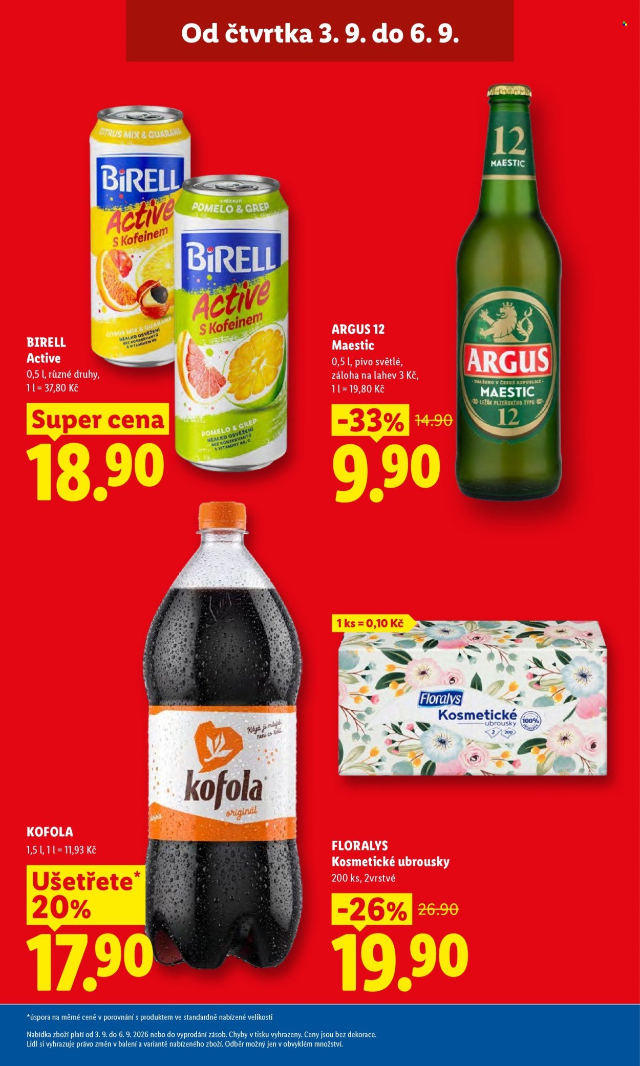 LIDL leták - Od čtvrtka 3.9.2026