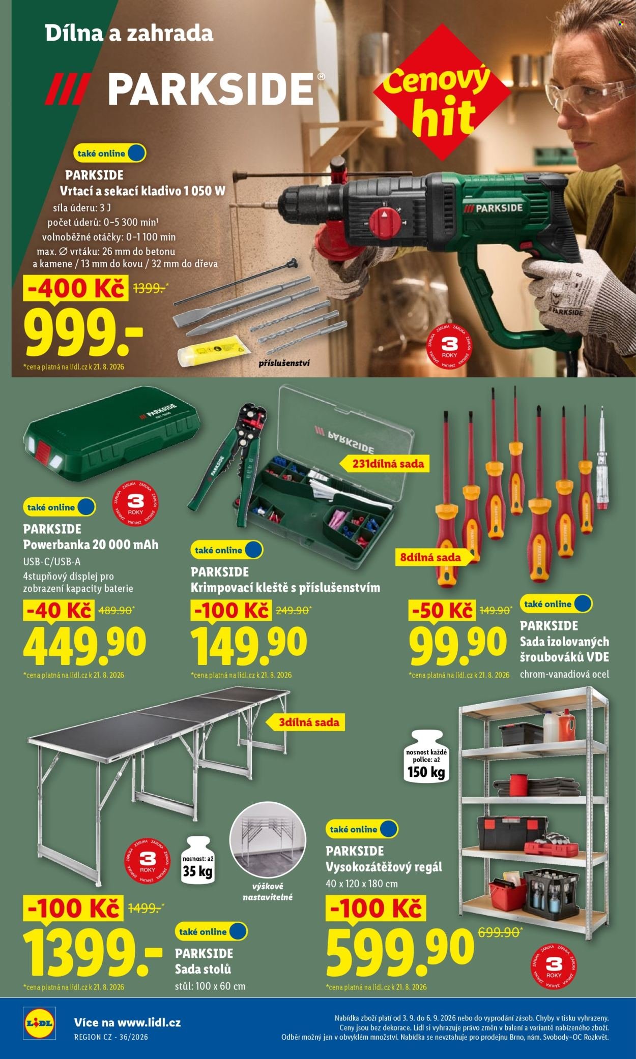 LIDL leták - Od čtvrtka 3.9.2026