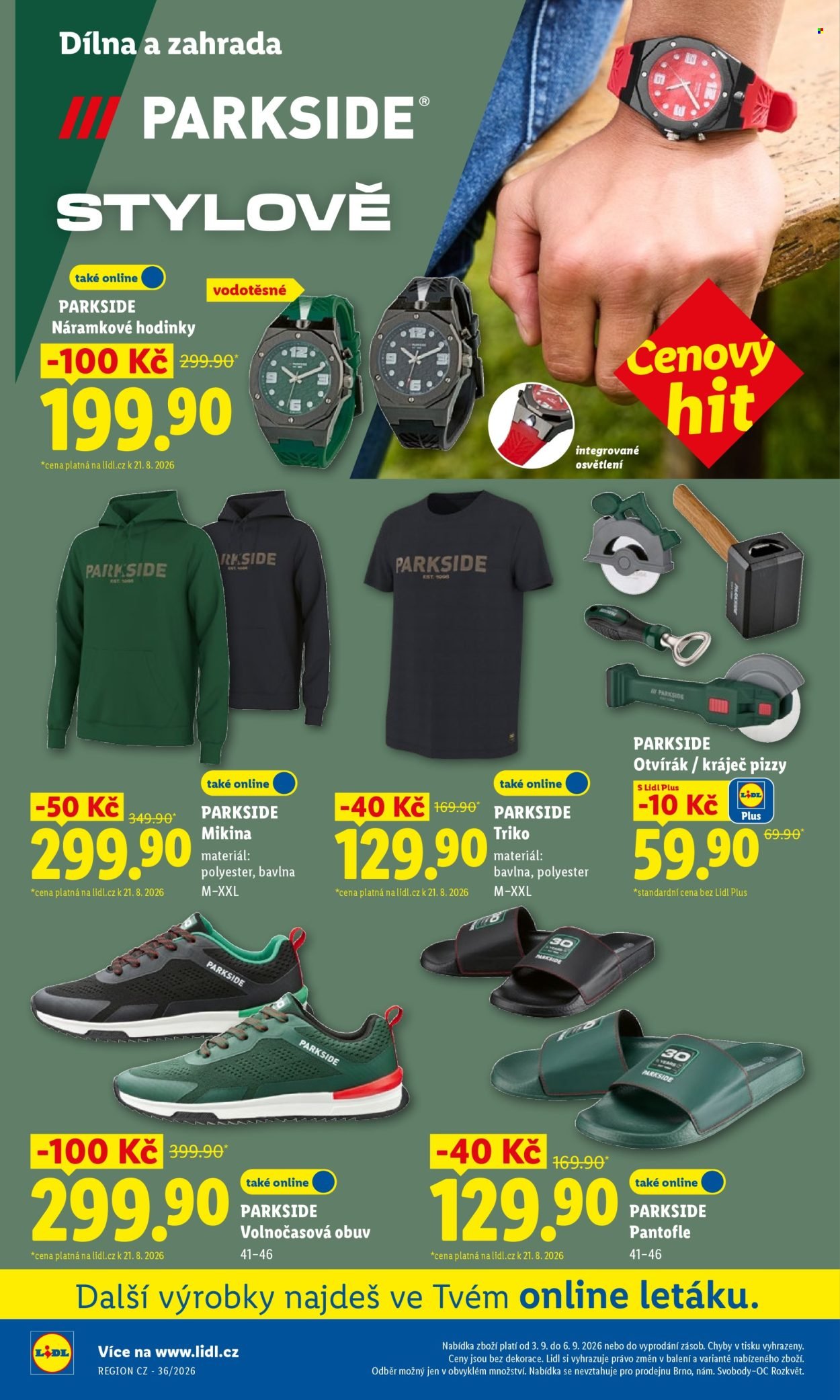 LIDL leták - Od čtvrtka 3.9.2026