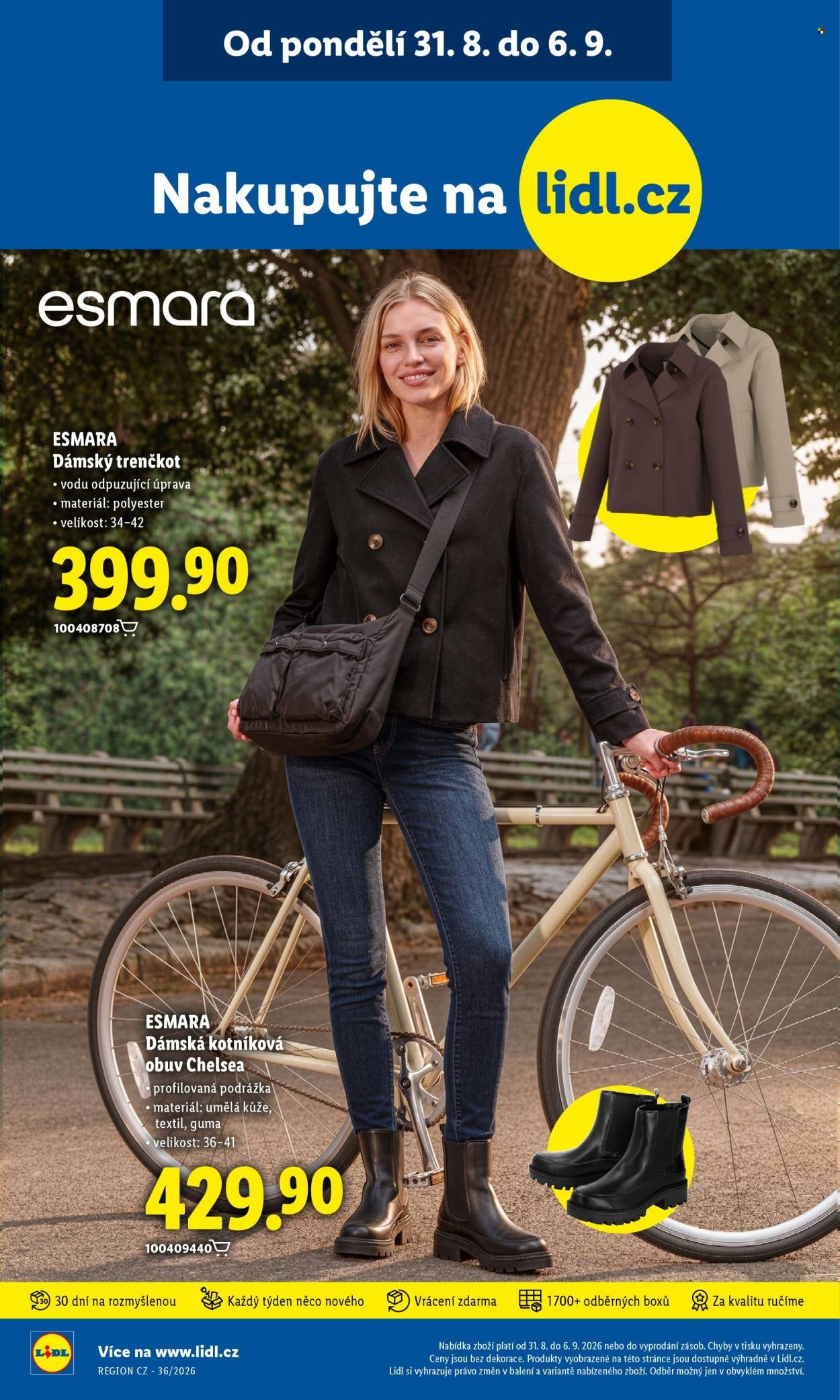 LIDL leták - Od čtvrtka 3.9.2026