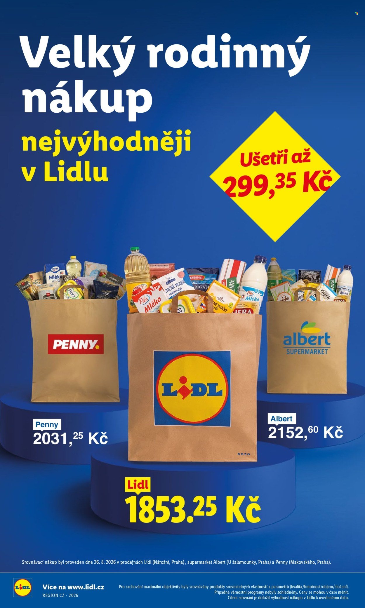 LIDL leták - Od čtvrtka 3.9.2026