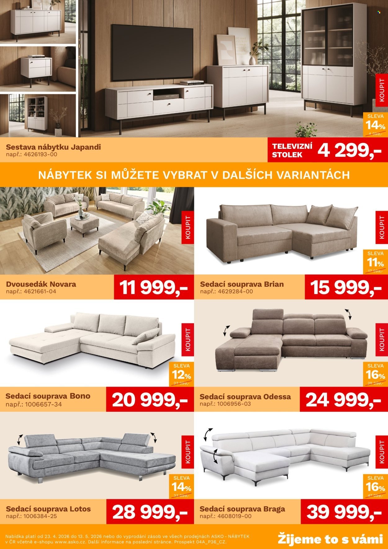 ASKO leták - Akční nabídka (2026-04-23 - 2026-05-13)