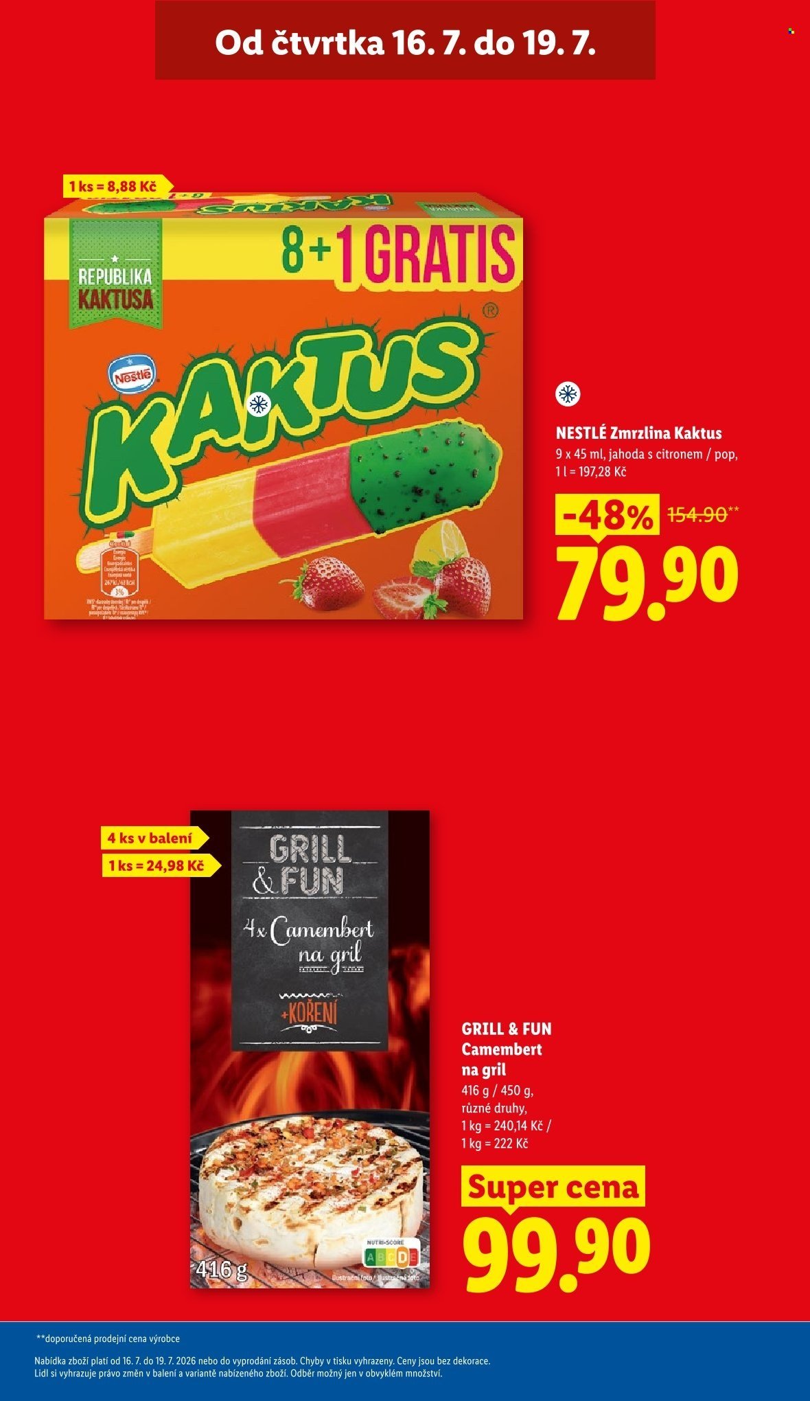 LIDL leták - Od čtvrtka 16.7.2026