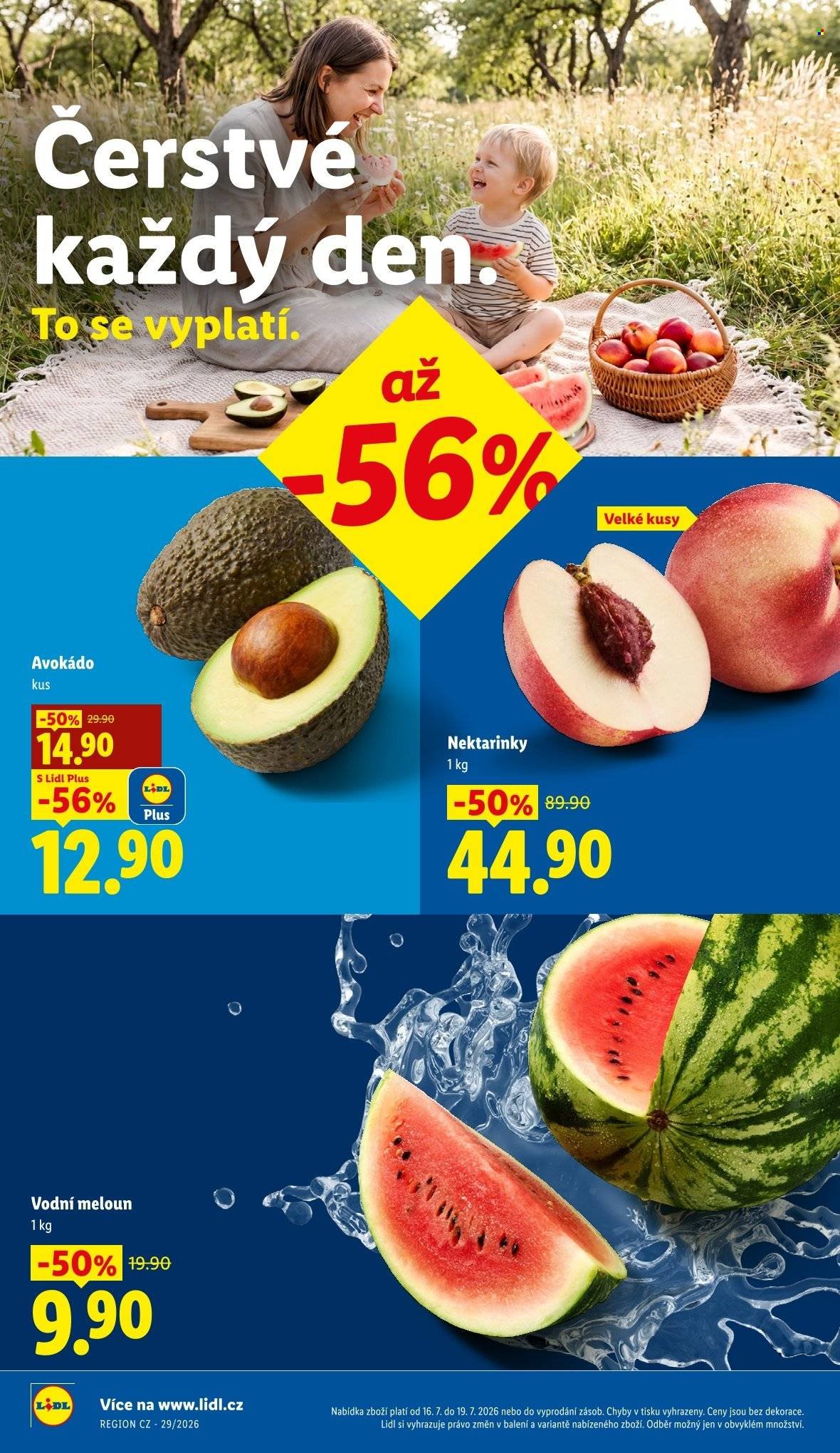 LIDL leták - Od čtvrtka 16.7.2026