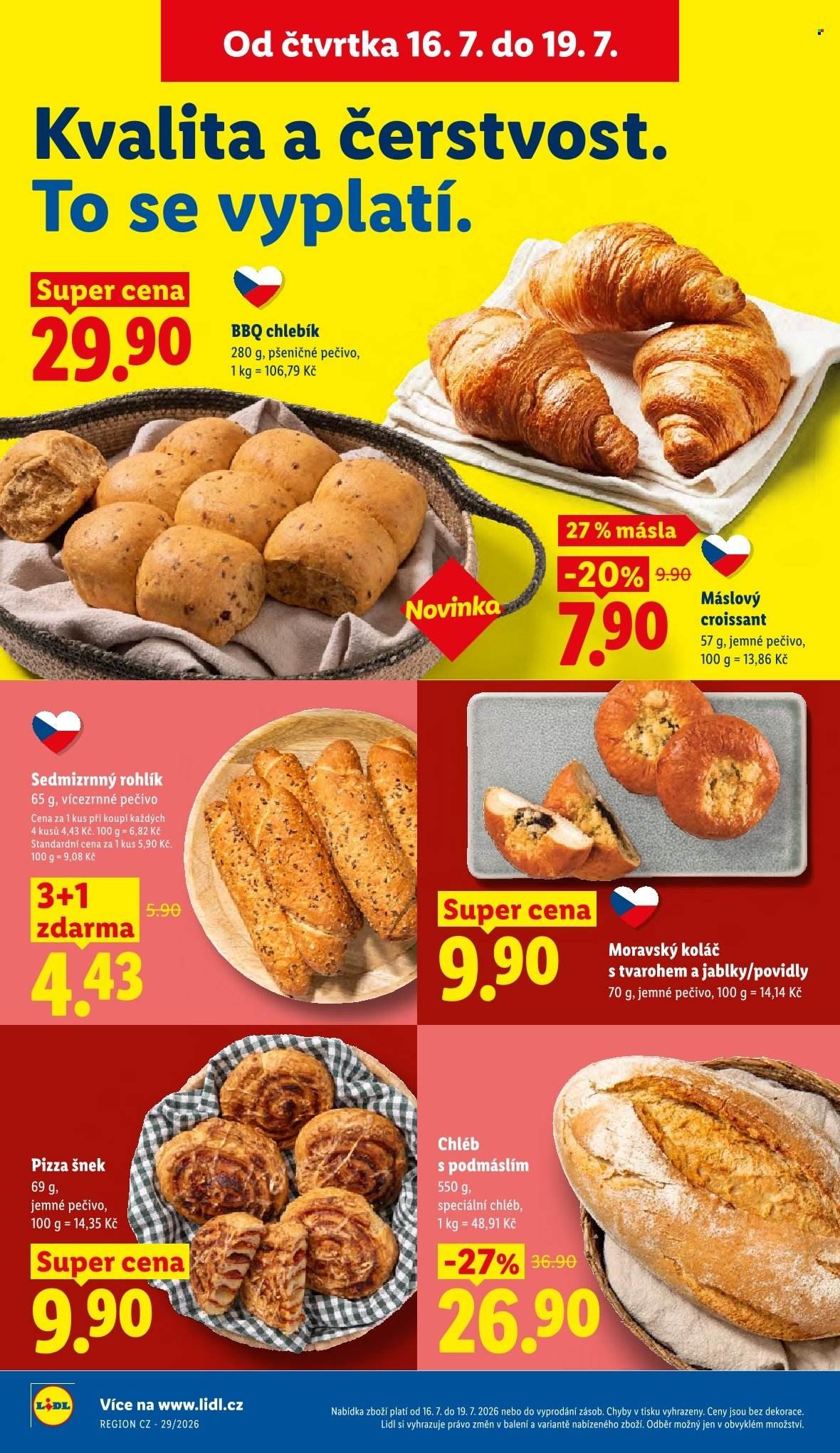 LIDL leták - Od čtvrtka 16.7.2026