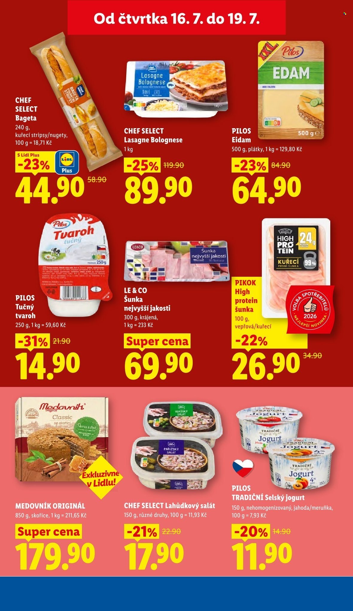 LIDL leták - Od čtvrtka 16.7.2026